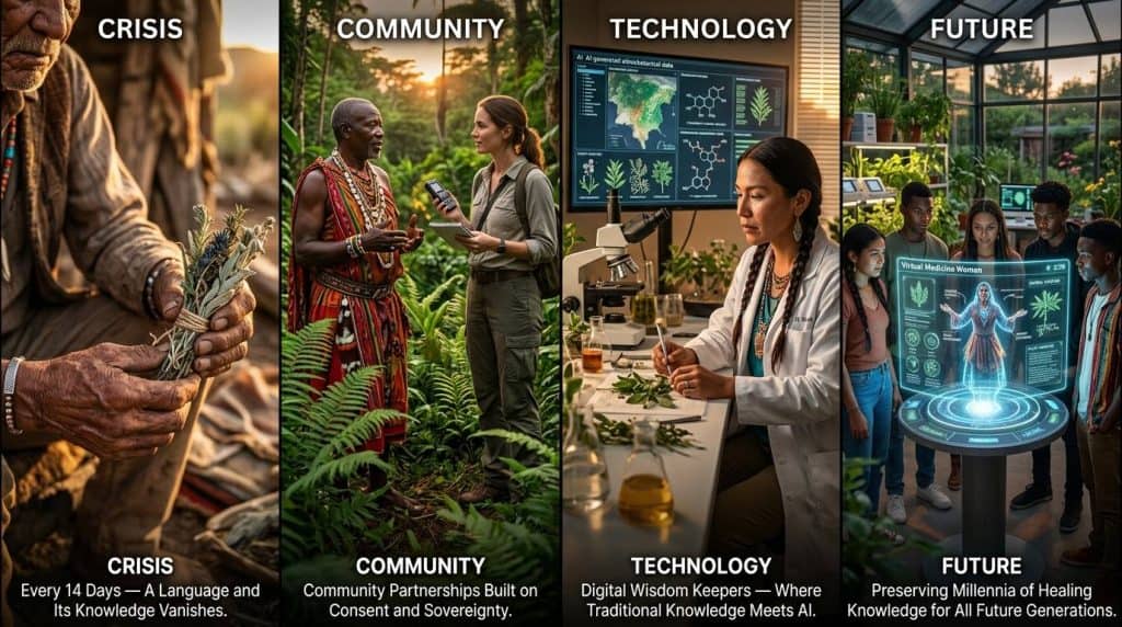 Programs Living Ancestors Program — Crisis, Community, Technology and Future of Indigenous Knowledge Preservation